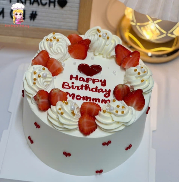 Bánh Kem chúc mừng sinh nhật mẹ yêu của con