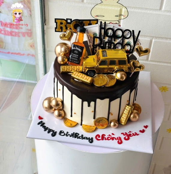 Bánh Kem dành cho nam mừng sinh nhật