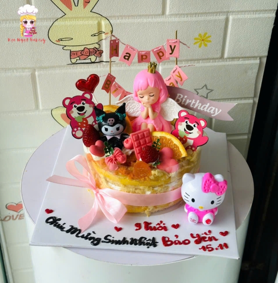 Bánh Kem mừng sinh nhật dành cho bé gái