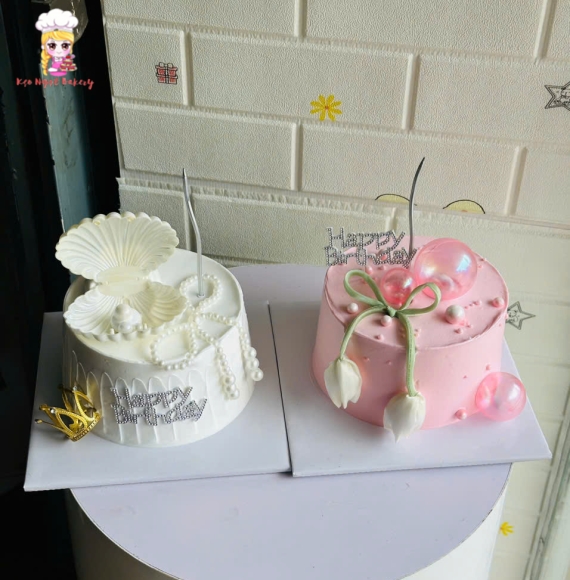 Combo bánh kem siêu dễ thương cho nữ