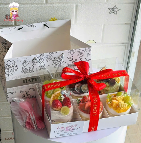 Sét cup nhiều vị tại kẹo ngọt