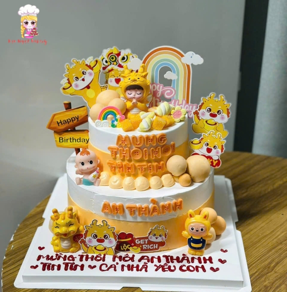 Bánh thôi nôi dành cho bé trai