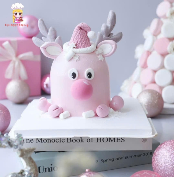 Mẫu bánh tuần lộc,noel