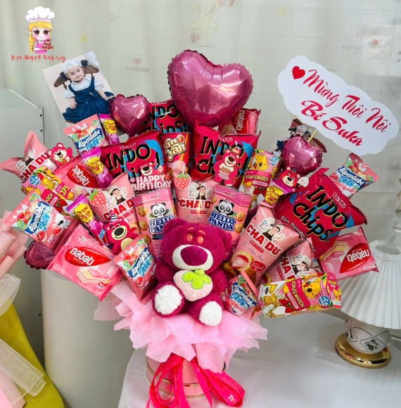 Giỏ bánh kẹo thôi nôi