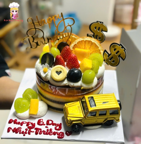 Mẫu bánh kem rau câu hot 2025 tặng nam 