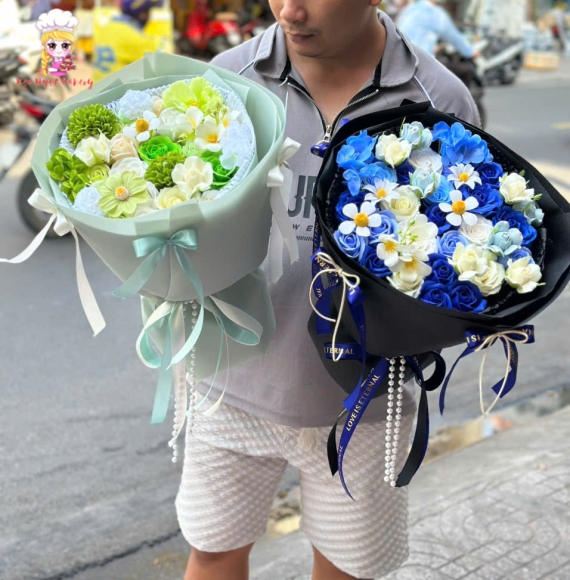 Mẫu hoa sáp thơm hot tại tphcm mẫu đẹp 2026