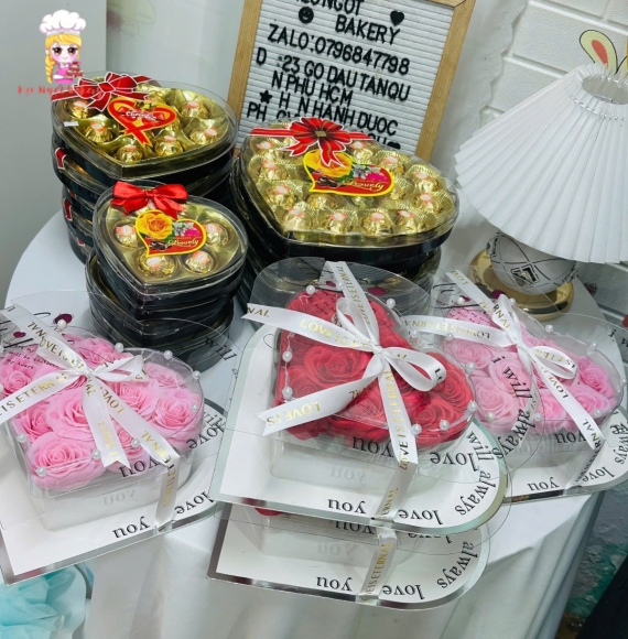 Mẫu hoa sô-cô-la Tại Tân Phú có sẵn