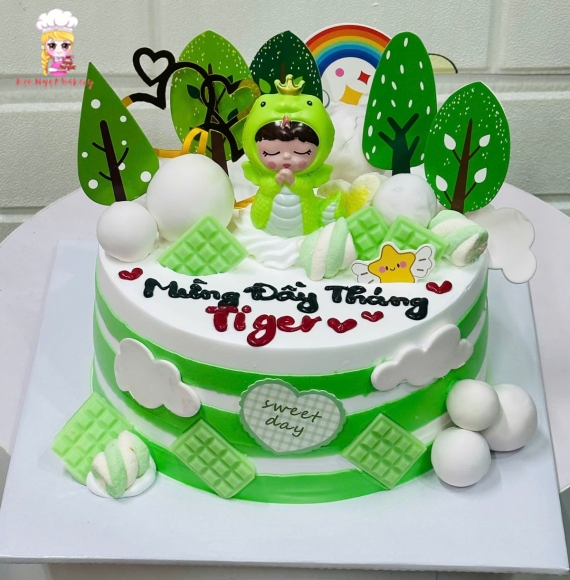 Bánh kem bé trai  hot tại kẹo ngọt