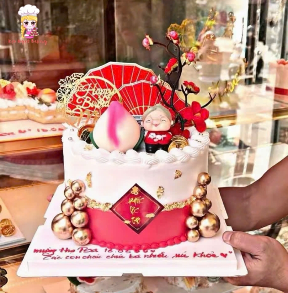 Bánh mừng thọ tặng mẹ 70 tuổi