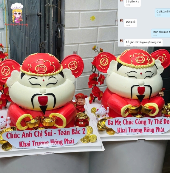 Xu Hướng Bánh Khai Trương Đẹp 2026