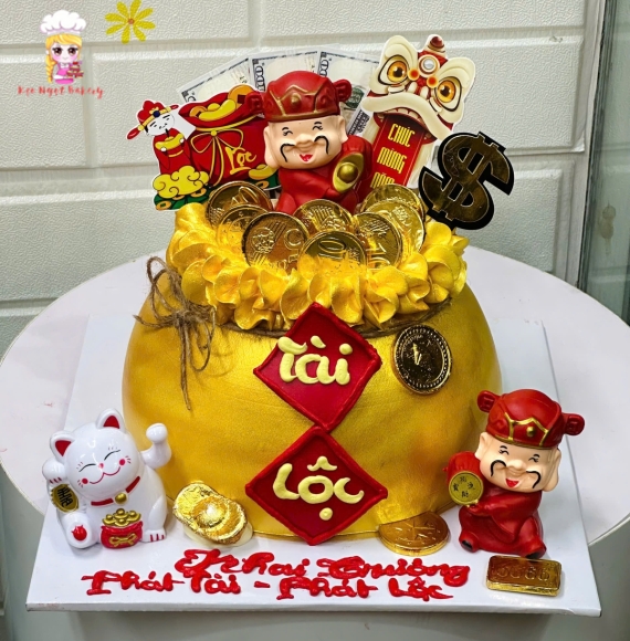 Mẫu Bánh Kem Khai Trương Đẹp 2026