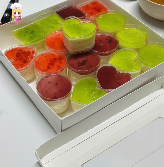 Sét Pannacotta đủ vị hot tại tân phú