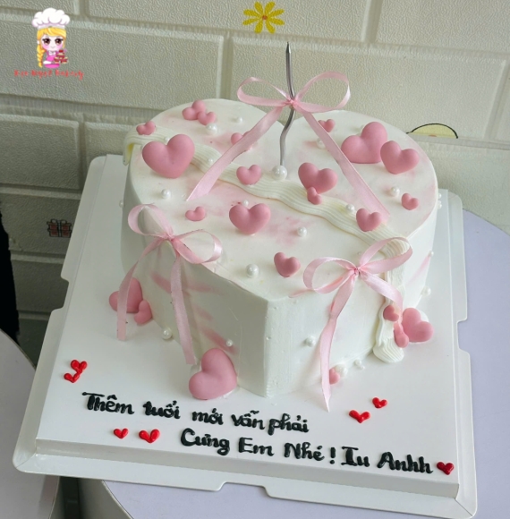 Mẫu bánh kem dành cho nữ hot 