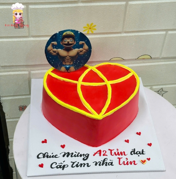 Bánh kem dành cho idol live tik tok lên cấp