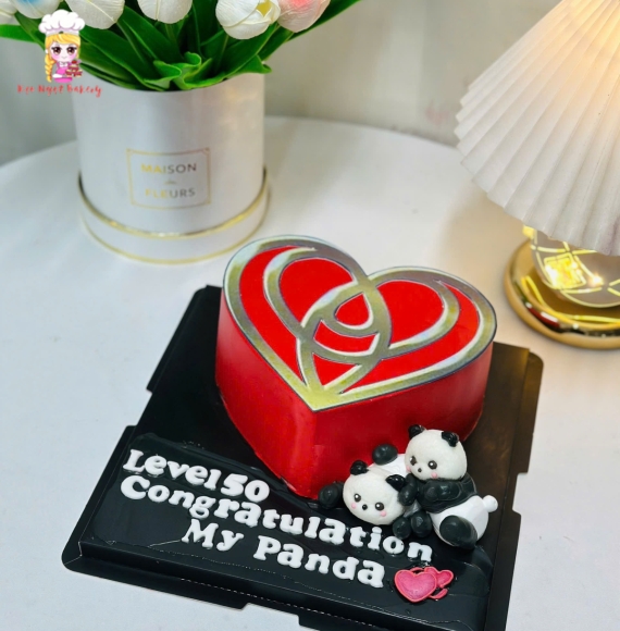 Bánh kem dành cho idol live tik tok lên level 50