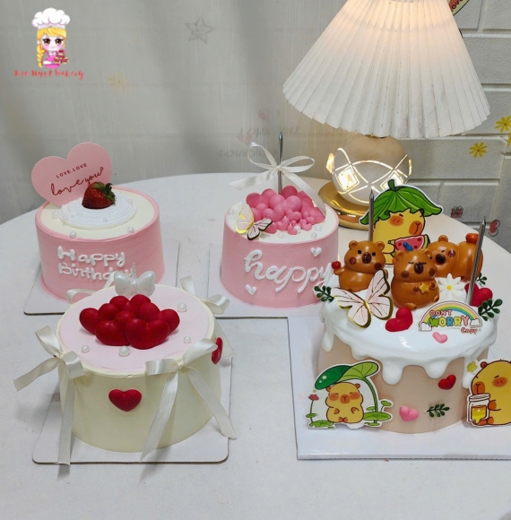 Bánh kem dành cho nữ hàn quốc mẫu đẹp 