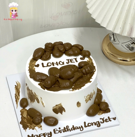 Bánh kem làm theo yêu cầu tặng bạn thân 