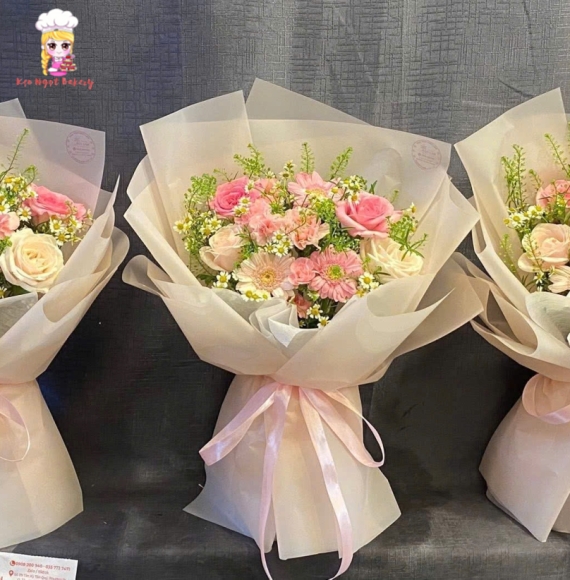 Bó hoa tươi giá rẻ tại tphcm