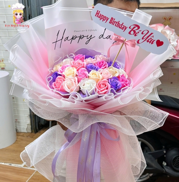 Mẫu hoa sáp hot trend 2026 tặng em yêu tại quận 2