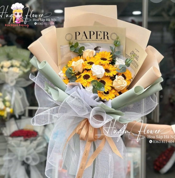 Hoa Sáp Đẹp Giao Nhanh-Hoa tốt nghiệp 2026