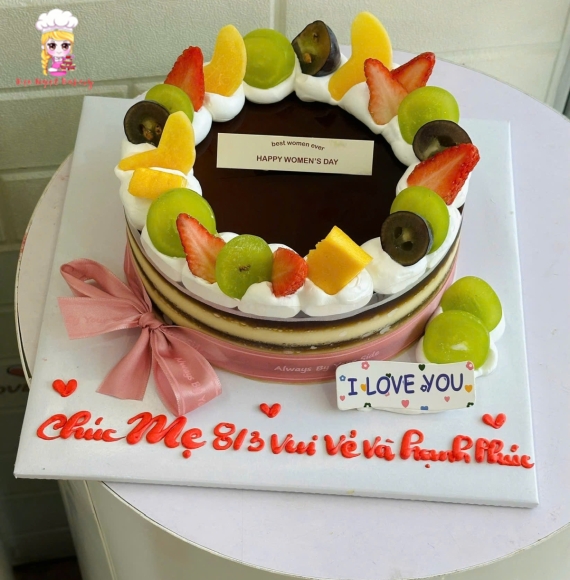 Bánh kem rau cầu siêu hot tại Kẹo Ngọt 