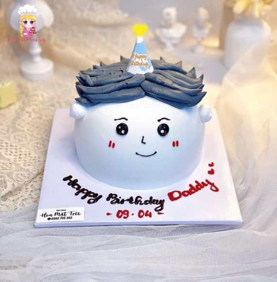 Bánh kem dành cho tré trai trang trí theo yêu cầu 