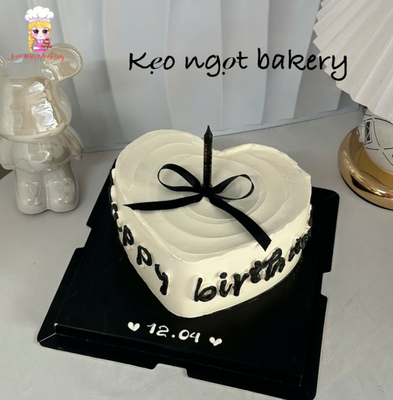 bánh kem trái tim siêu hot 