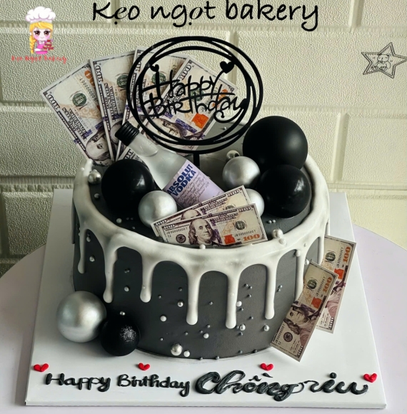 Bánh Kem Nam Đơn Giản