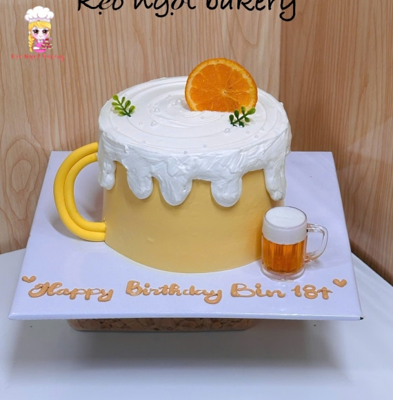 Bánh kem dành tặng các bạn nam dịp sinh nhât 