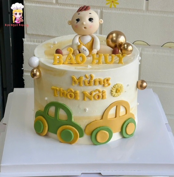 Bánh kem sinh nhật các bé đầy tháng 