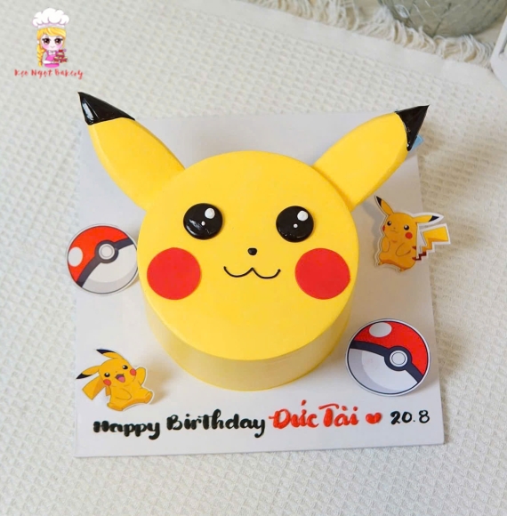 Bánh kem hoạt hình tặng các bé trai dịp sinh nhật  