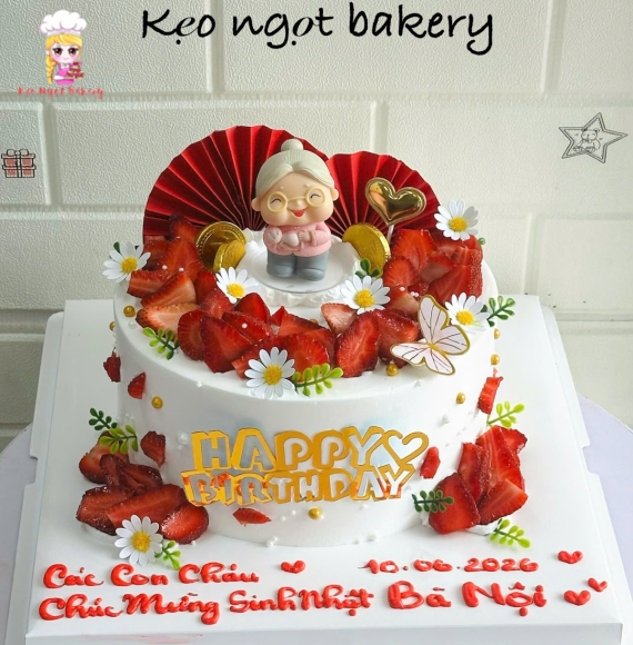 Bánh sinh nhật mừng nhật bà nội 