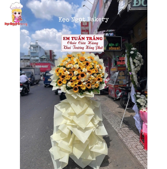 kệ hoa khai trương hot năm 2026