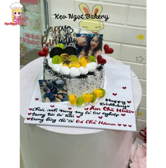 bánh kem tặng ăm chã húi hot trend năm 2026