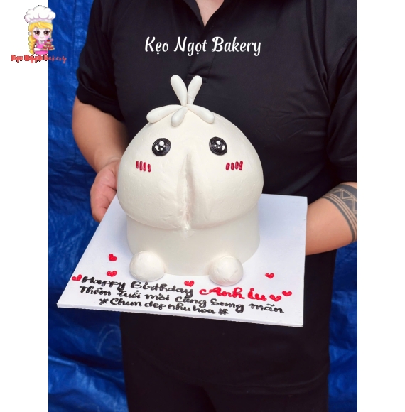 Bánh kem chọc ghẹo trang trí theo yêu cầu tại Kẹo Ngọt 