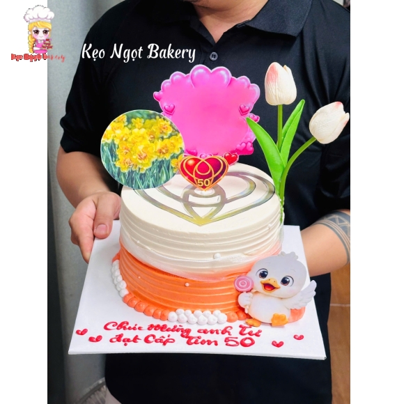 Bánh kem sinh nhật tặng các bạn nam siêu hot
