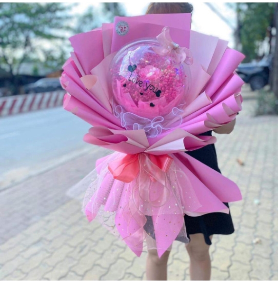 Hoa bong bóng siêu xinh