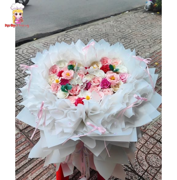 Bó hoa sáp rút tiền Tại Tân Phú