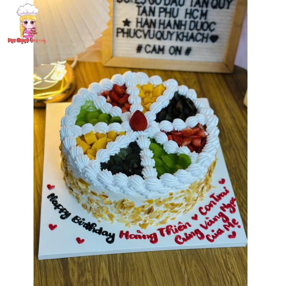 Bánh kem bắp mừng sinh nhật tặng mẹ yêu