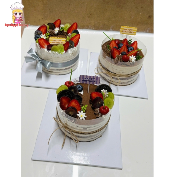 Bánh kem trái cây tổng hợp chỉ có tại Kẹo Ngọt