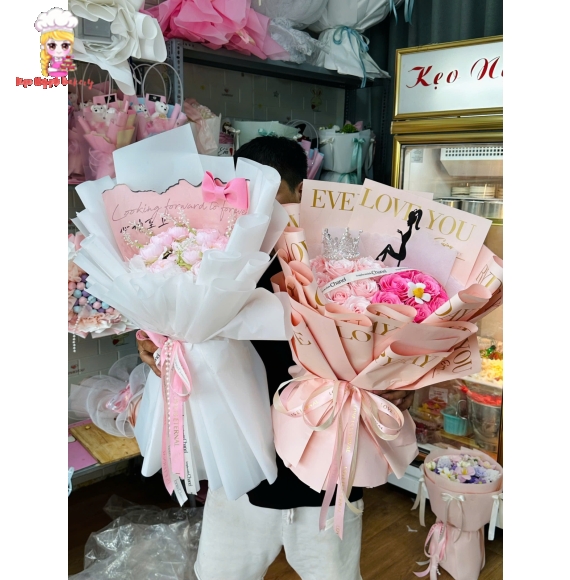 Mẫu hoa sáp siêu hot tặng người yêu