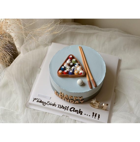 Bánh Kem mẫu billiards