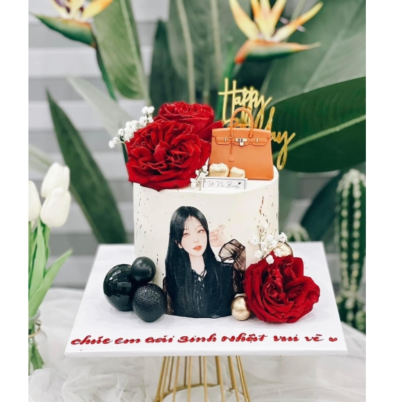 Bánh Kem mẫu túi hermes