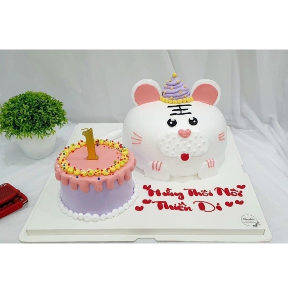 Bánh Kem mẫu thú dành cho bé thổi nôi
