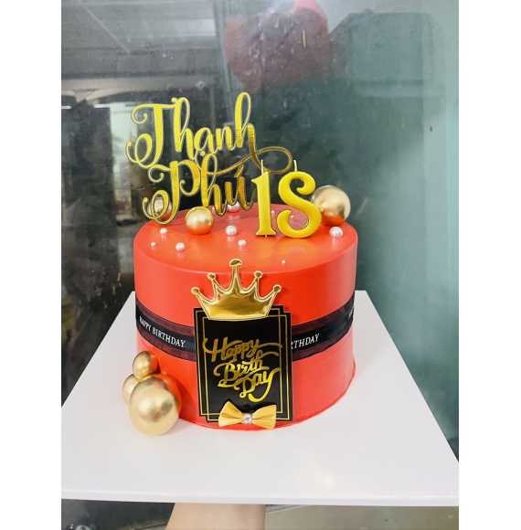Bánh Kem cắt chữ Theo tên khách