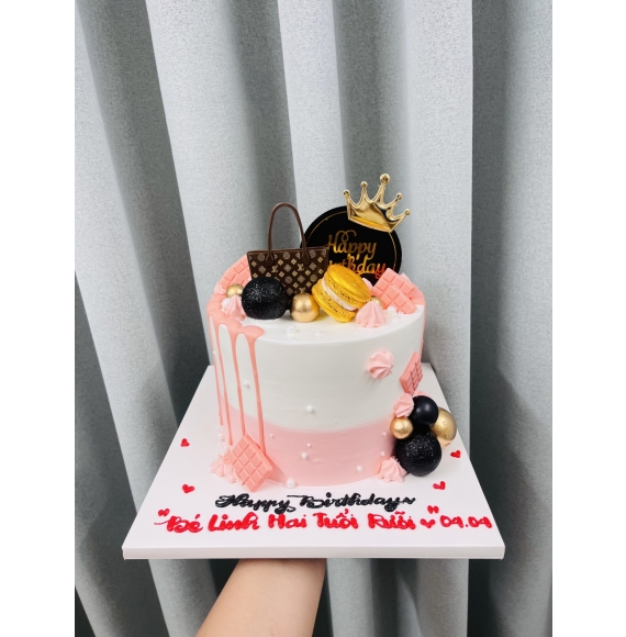 Bánh kem rút 5tr tờ 200k cho nữ
