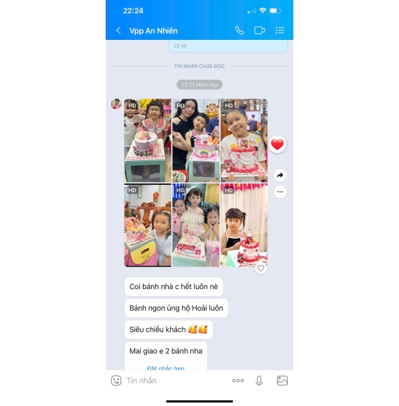 Bánh Kem Cho Bé