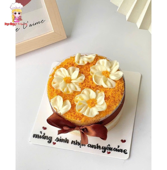 Bánh bông lan trứng muối ở quận 1