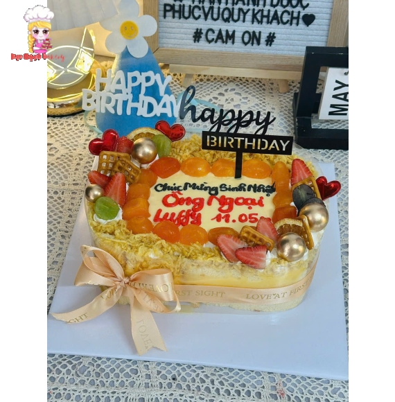 Bánh bông lan trứng muối ở quận 3