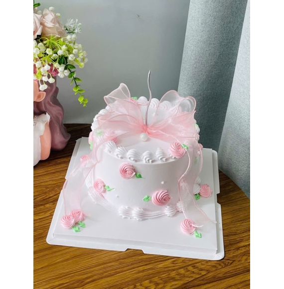 Bánh kem nhẹ nhàng tone hàn quốc